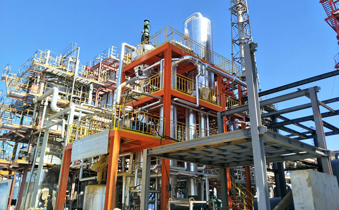 化工废液焚烧炉单效蒸发器案例 化工废液焚烧炉单效蒸发器案例