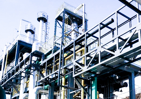 康景辉三效蒸发器处理含盐废水