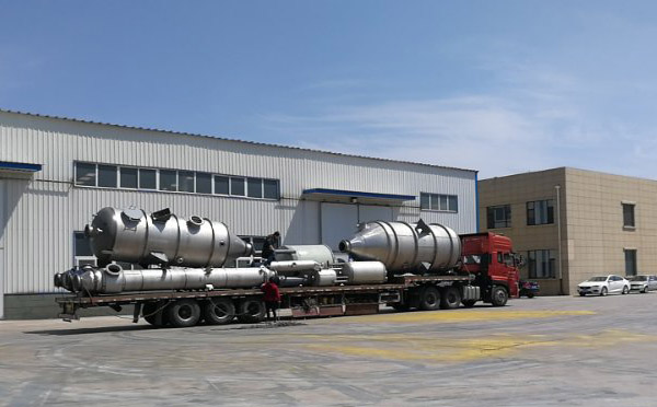 多效蒸发器发货现场 多效蒸发器发货现场