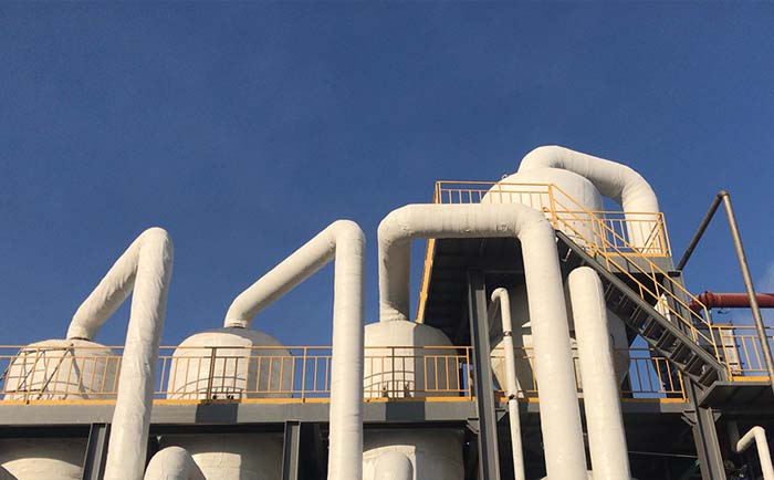 三效蒸发器实拍